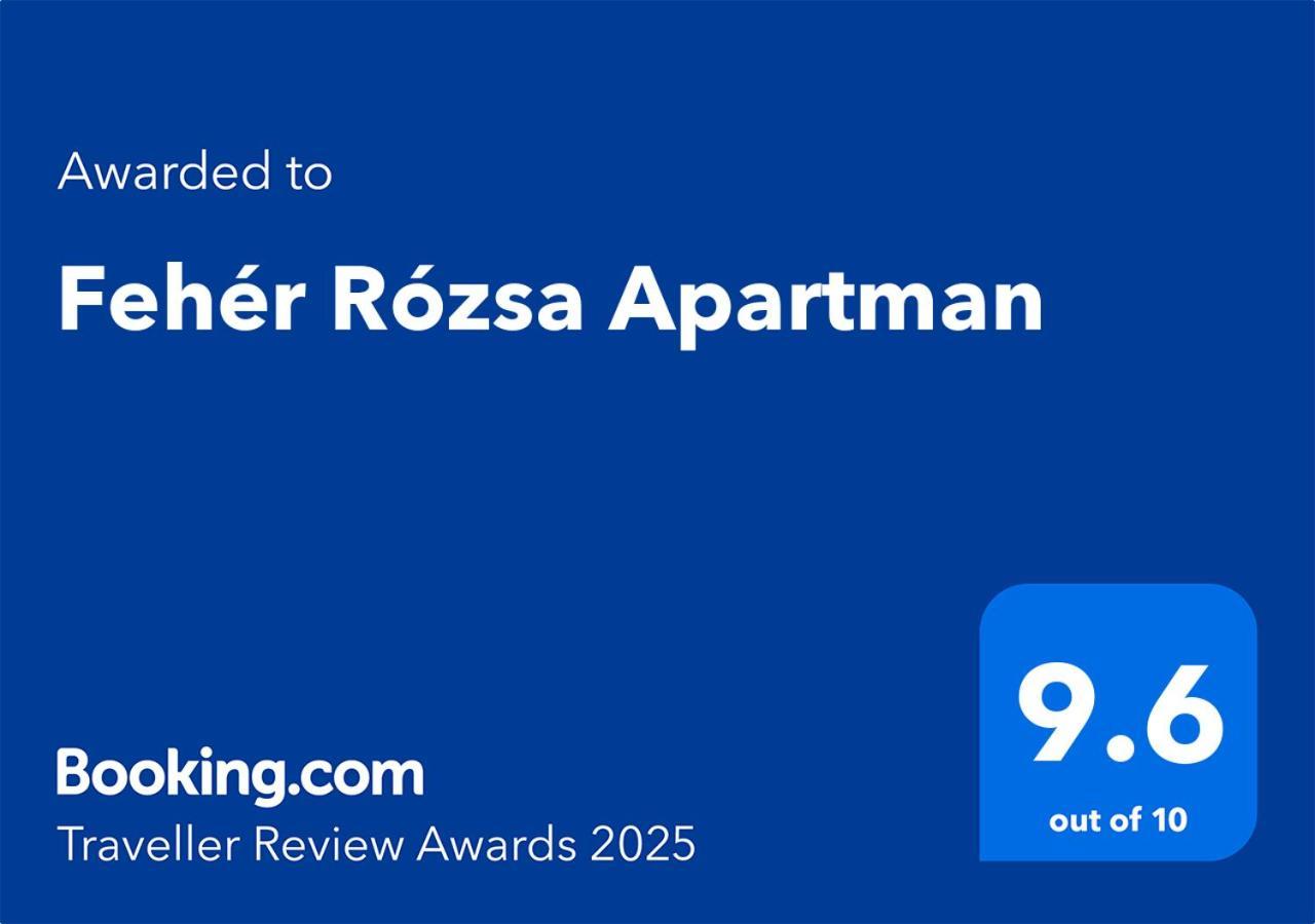 Fehér Rózsa Apartman Cserszegtomaj Esterno foto